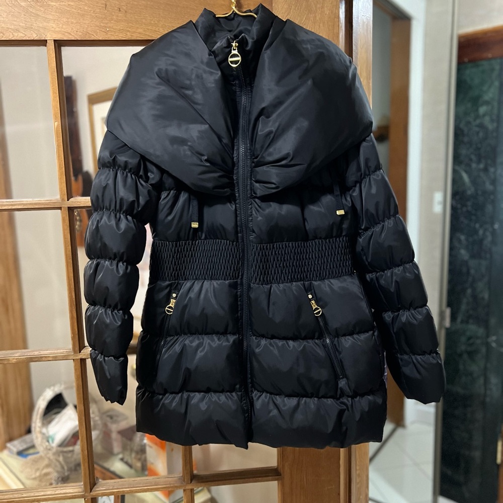 Laundry by Shelli Segal puffer coat - Picture 1 of 9